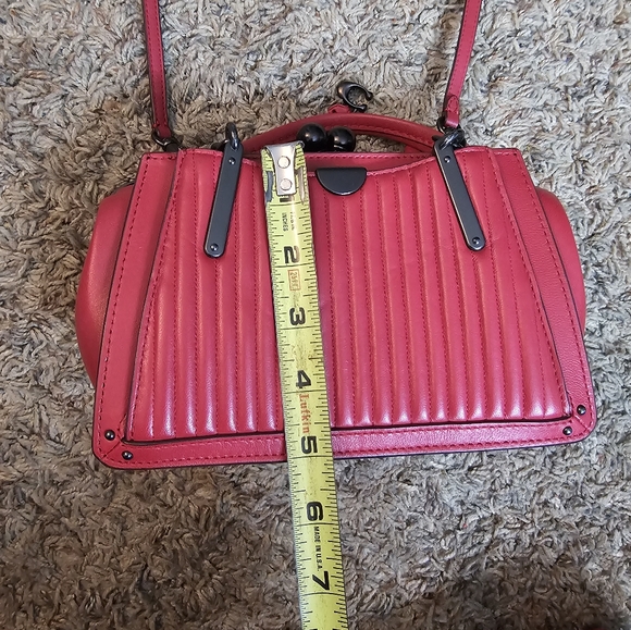 Coach Scarlet Satchel with Heart Accent - Picture 13 of 14